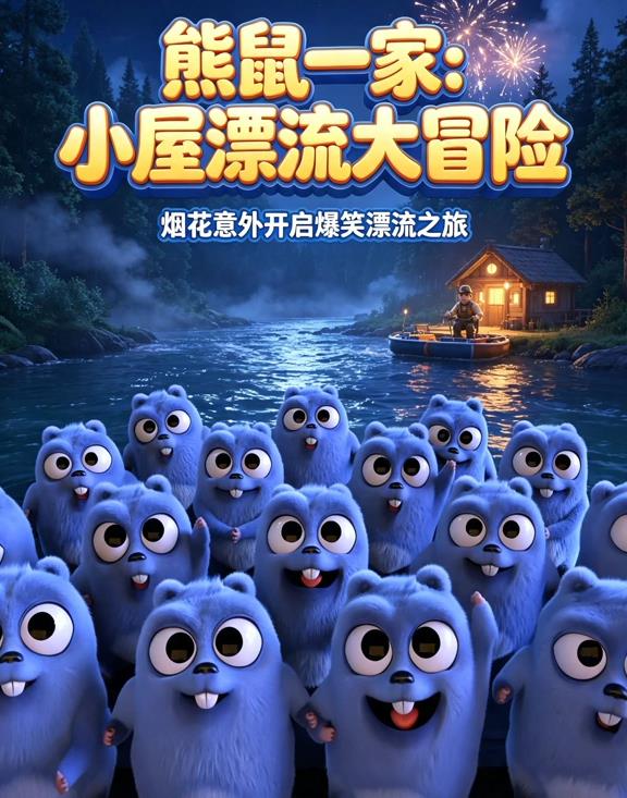 熊鼠一家：小屋漂流大冒险